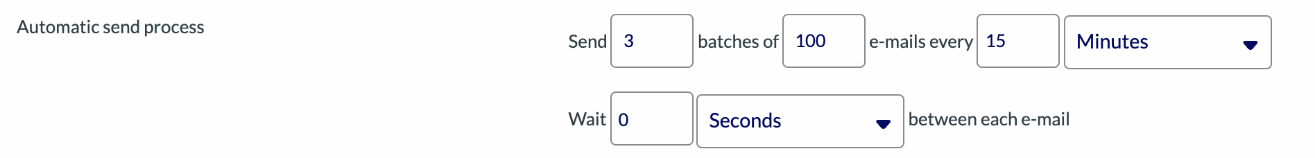 Faster Sending Process