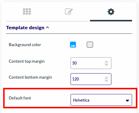 default font editor