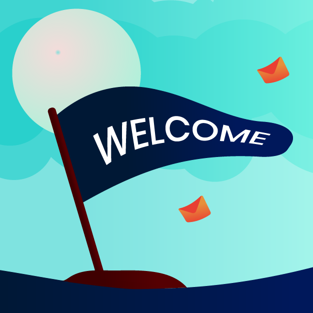 welcome email illustration