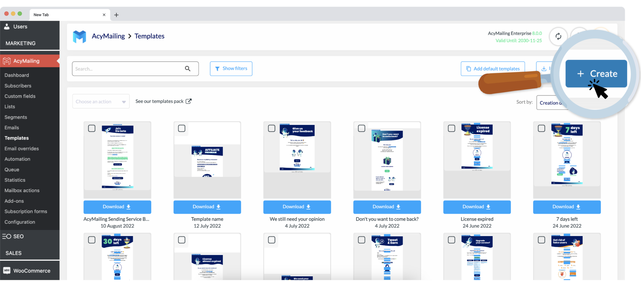 Create your newsletter templates AcyMailing Create your newsletter templates AcyMailing