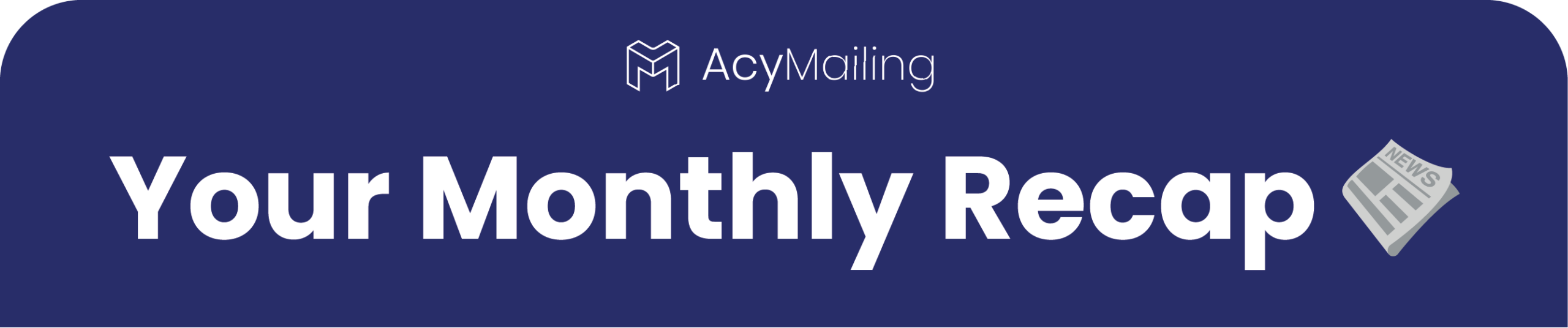 monthly recap