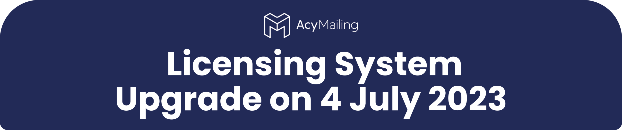 banner licensing system upgrade on 4 july 2023