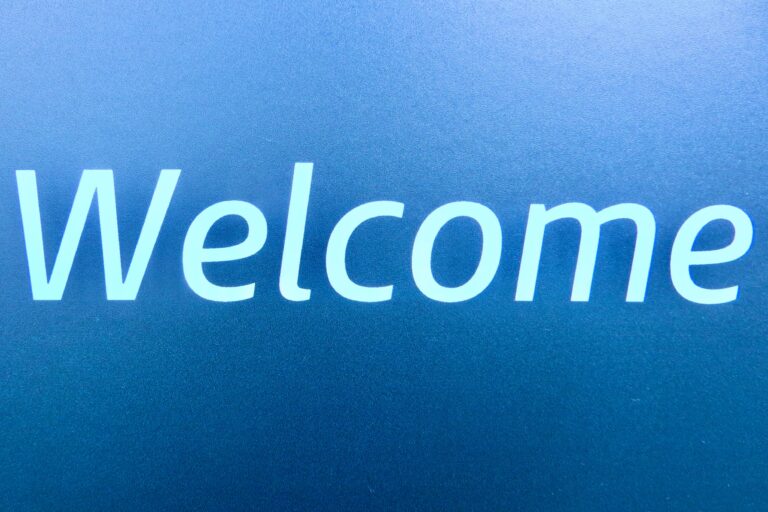 welcome